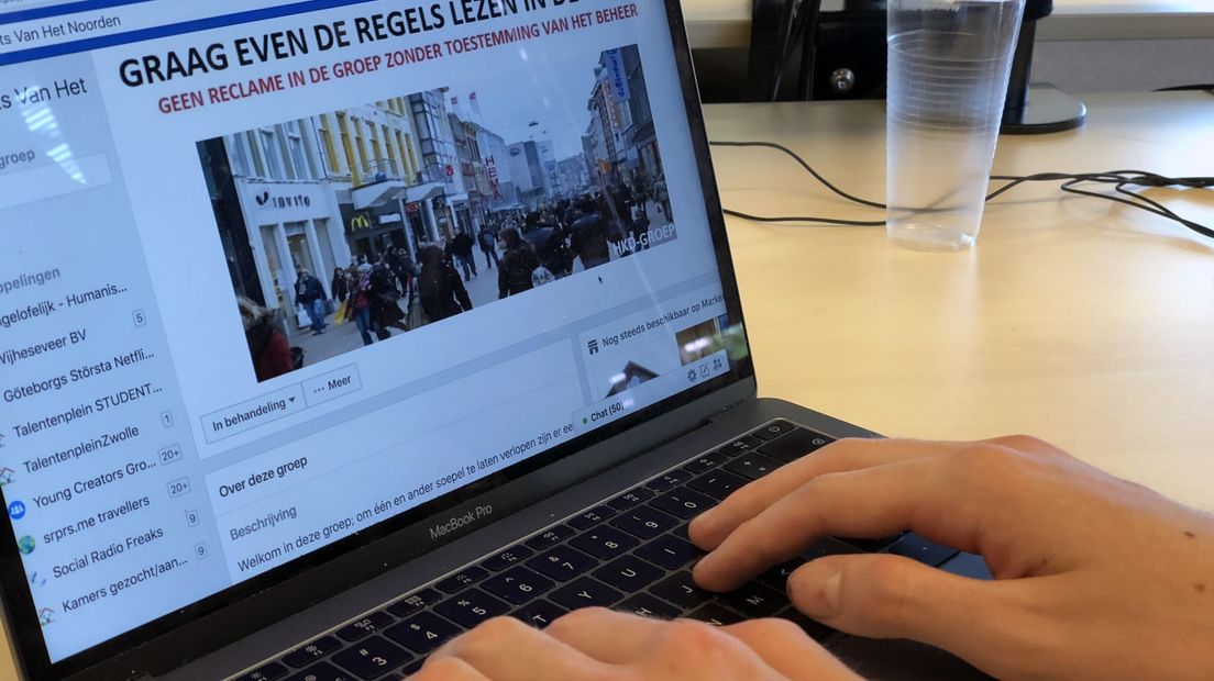 De facebook-verkoopgroep Marktplaats van het Noorden