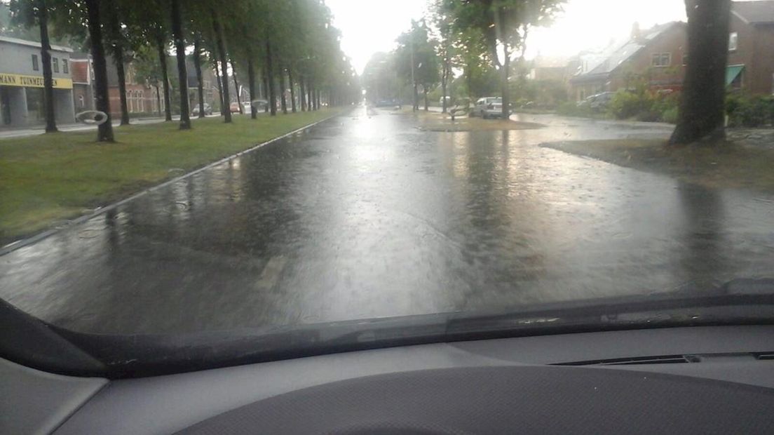 Wateroverlast in Balkbrug