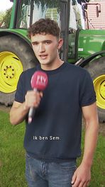 Op vakantie met de trekker