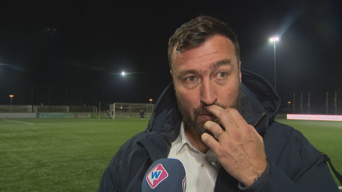 Woede bij FC Lisse-coach Leen van Steensel over onbesuisde tackle Jaap Zwetsloot
