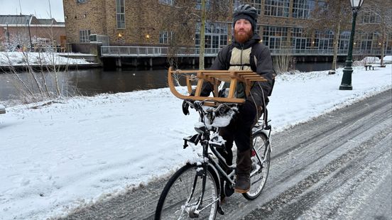 Sneeuwdag in Leiden: van uitdagingen voor supermarkten tot sleeën in binnenstad Nieuws
