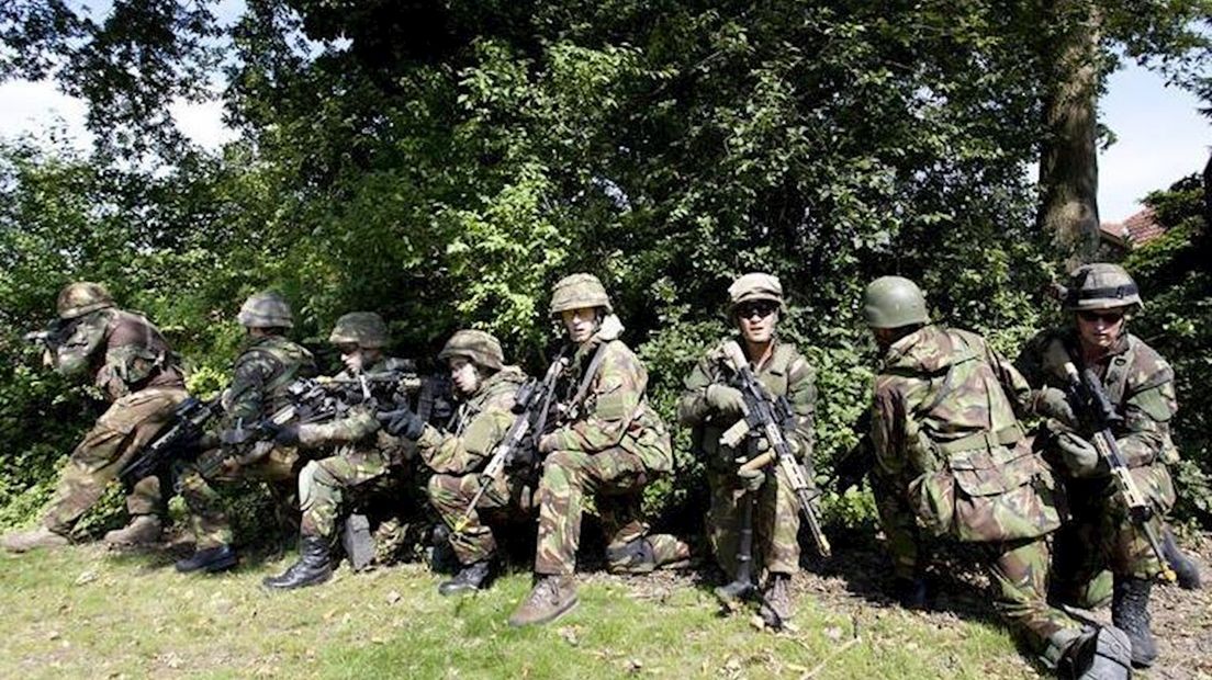 Grote militaire oefening in Twente