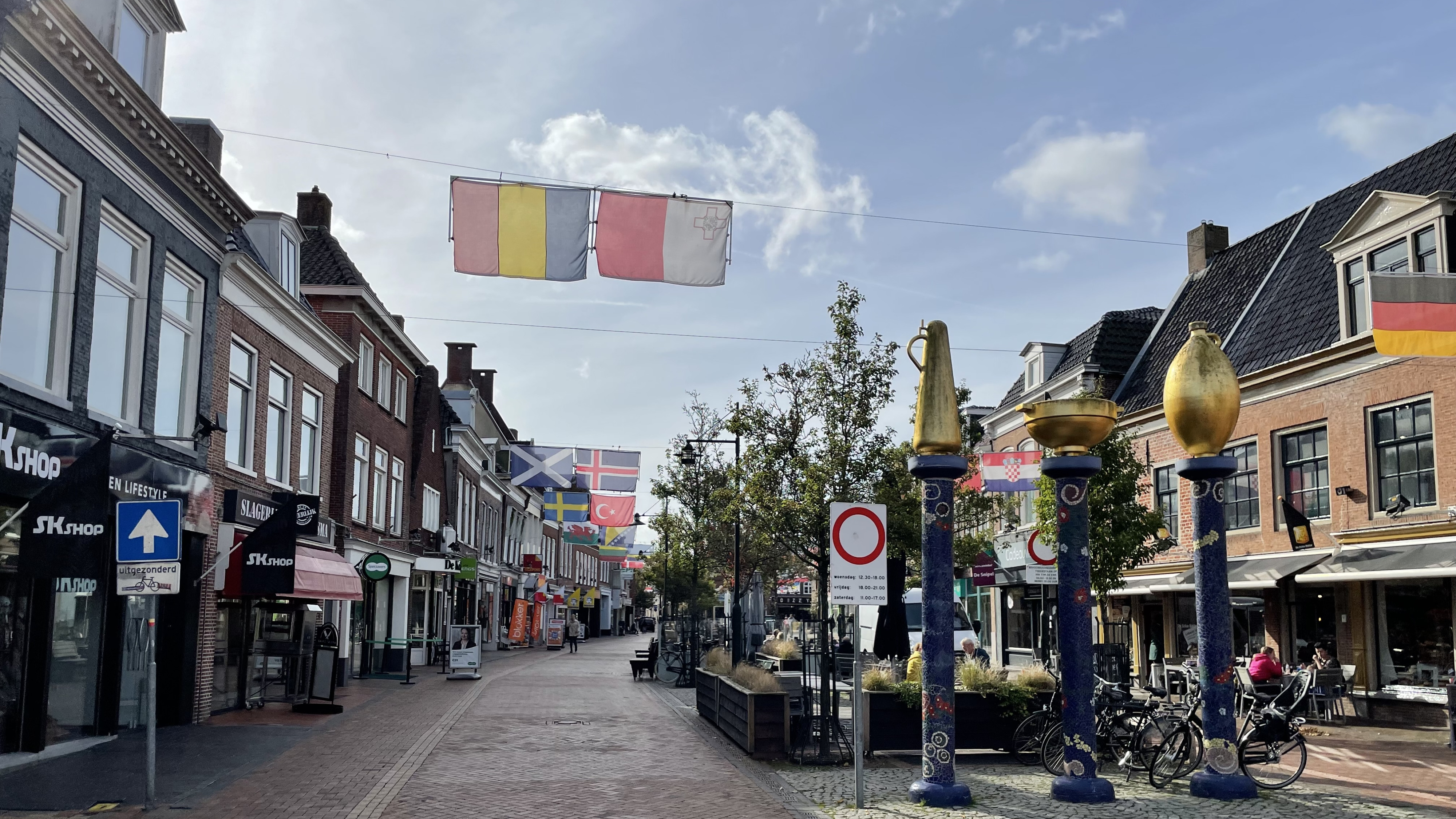 De Grote Breedstraat yn Dokkum