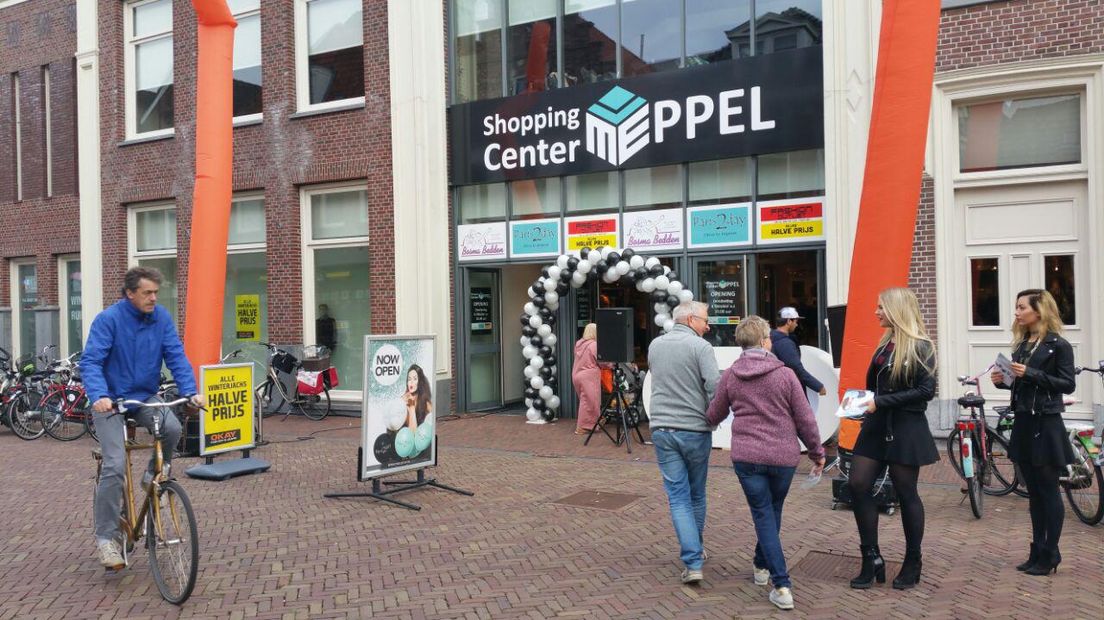 Shopping Center Meppel is vanochtend geopend (Rechten: persbureau Meter)
