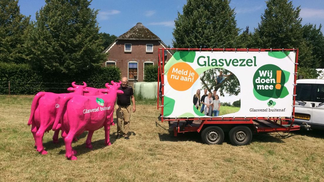 Geen glasvezelnetwerk van Glasvezel Buitenaf in Westerveld (Rechten: Andries Ophof/RTV Drenthe)
