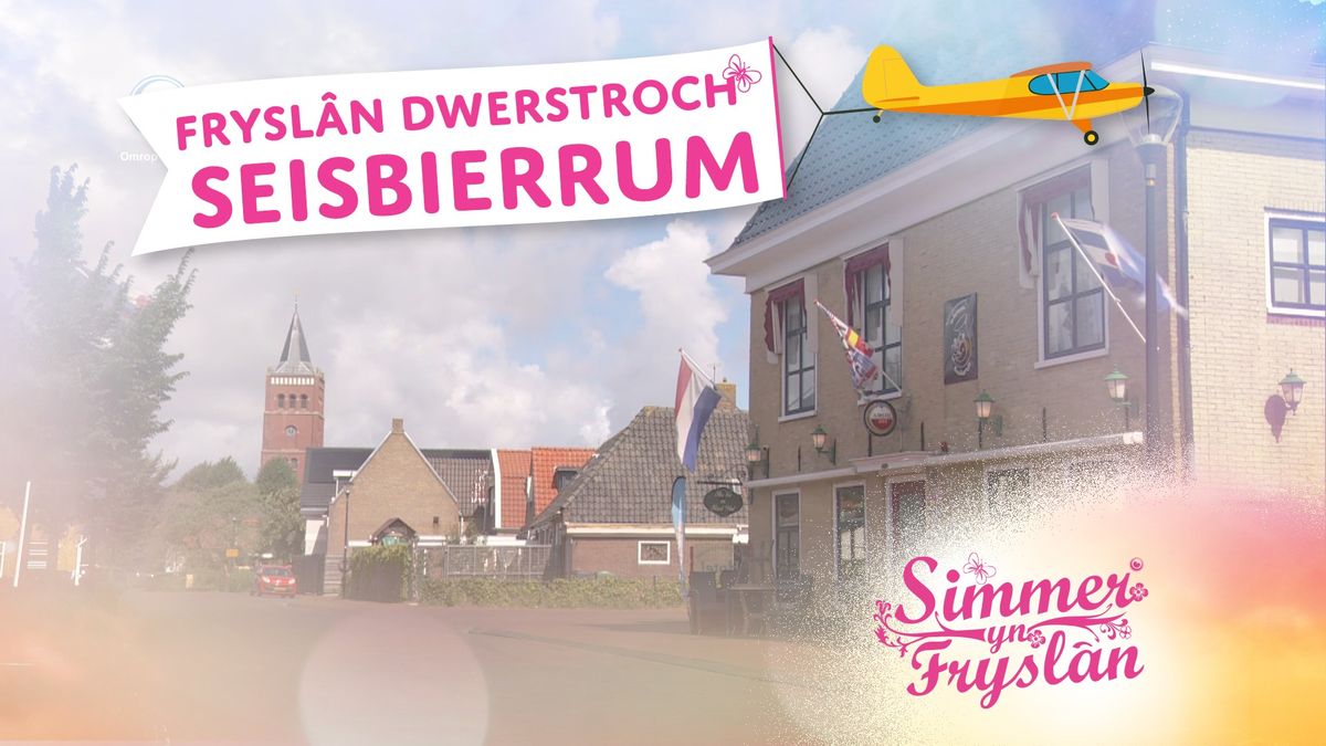 Simmer yn Fryslân: Stickers plakken in Sexbierum