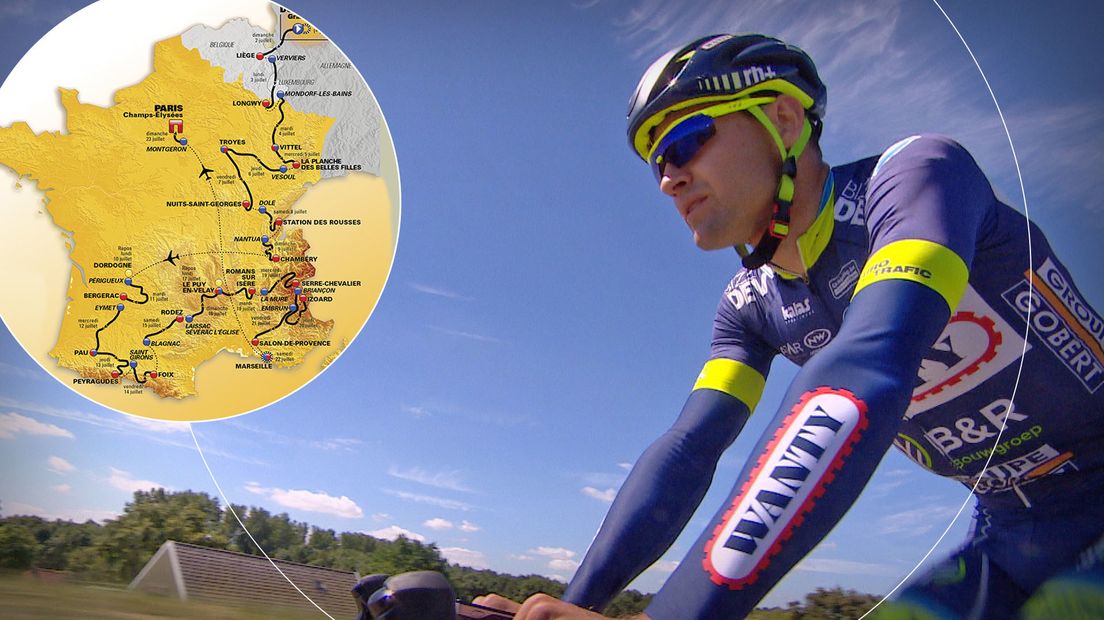 Marco Minnaard debuteert in de Tour de France