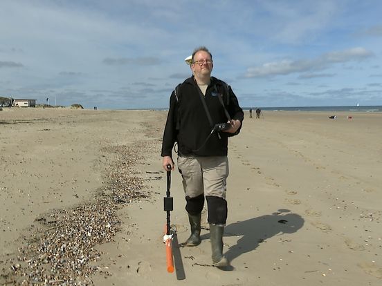 Archeologen zoeken strand af in de hoop een Romeinse haven te vinden