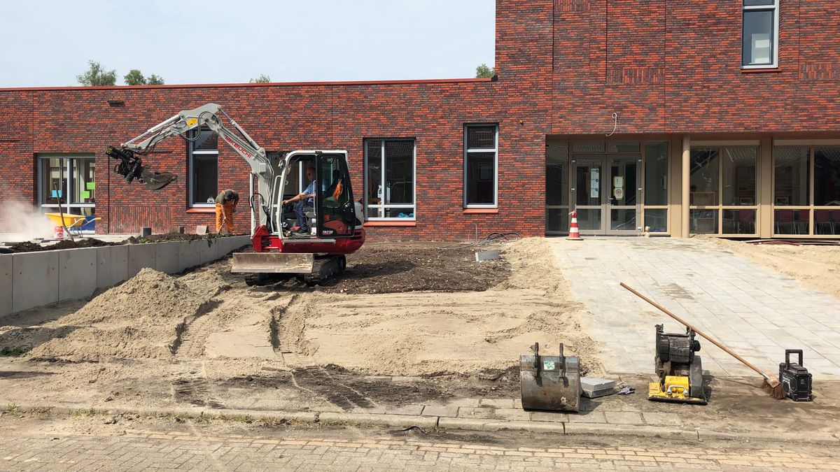 Kindcentrum De Zwerm in Scheemda gaat open ondanks bouwput