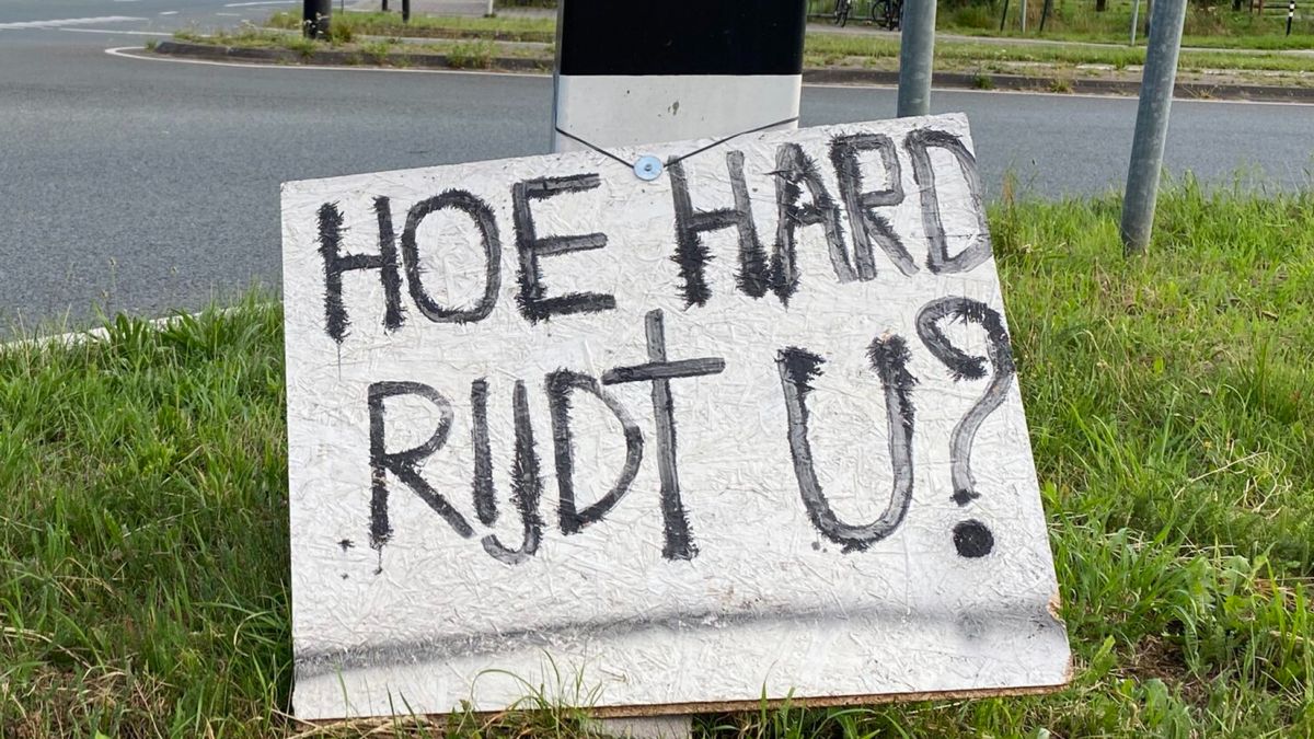 Drukke N206 bij Zoeterwoude krijgt twee flitspalen: 'Er wordt veel te hard gereden'