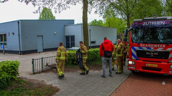 Ree vast in hek; brandweer en jachtopziener schieten te hulp