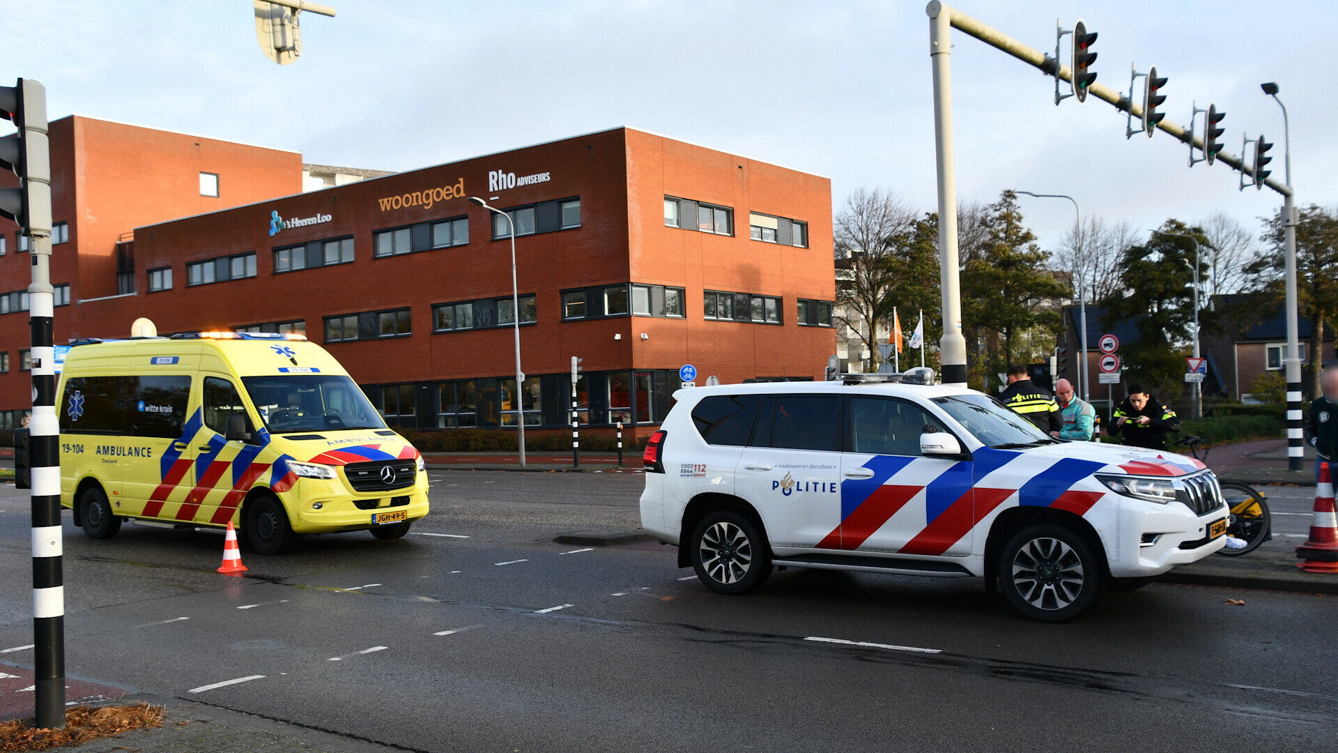 Het ongeluk vond plaats op de Schroeweg