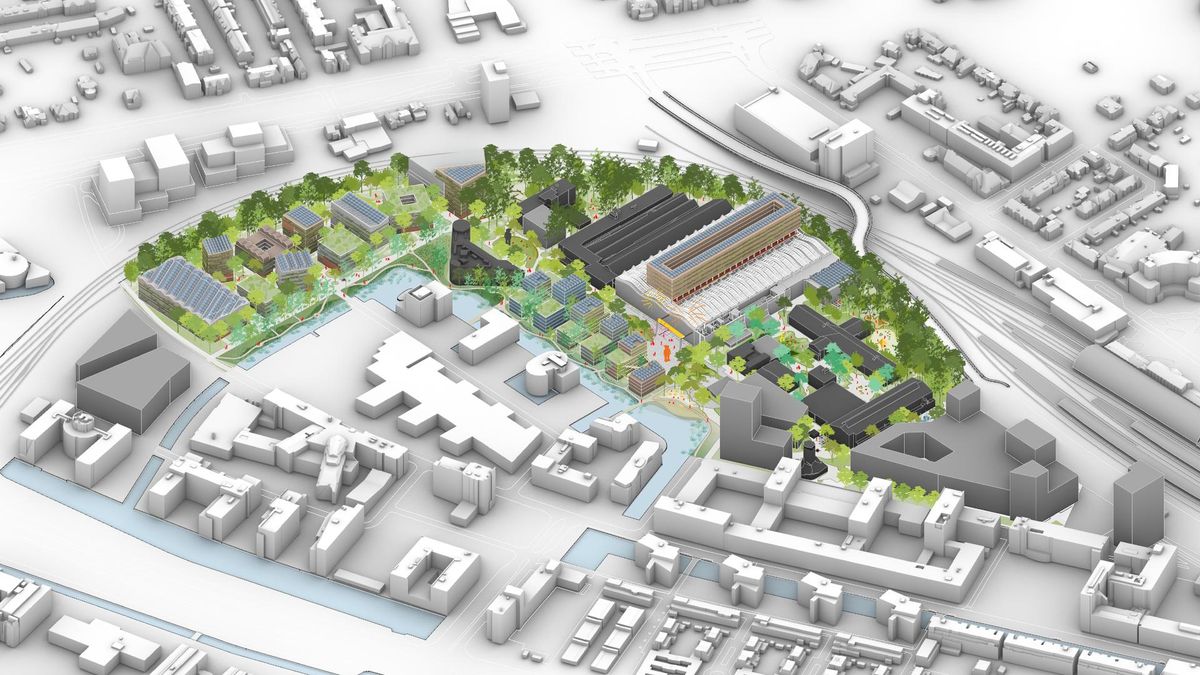 850 nieuwe woningen rond station Zwolle: Spoorzone wordt nieuw stadsdeel