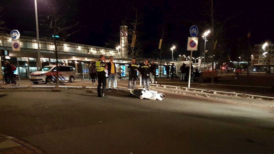 Scooterrijder gewond in Hengelo