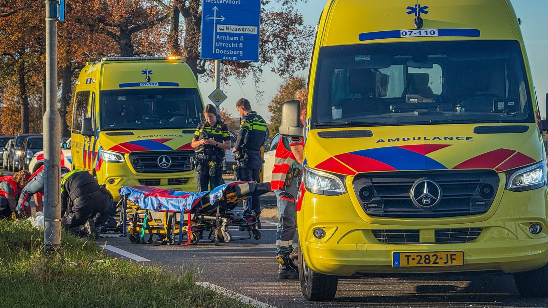 Kettingbotsing in Nijmegen • dode bij spooronderhoud.
