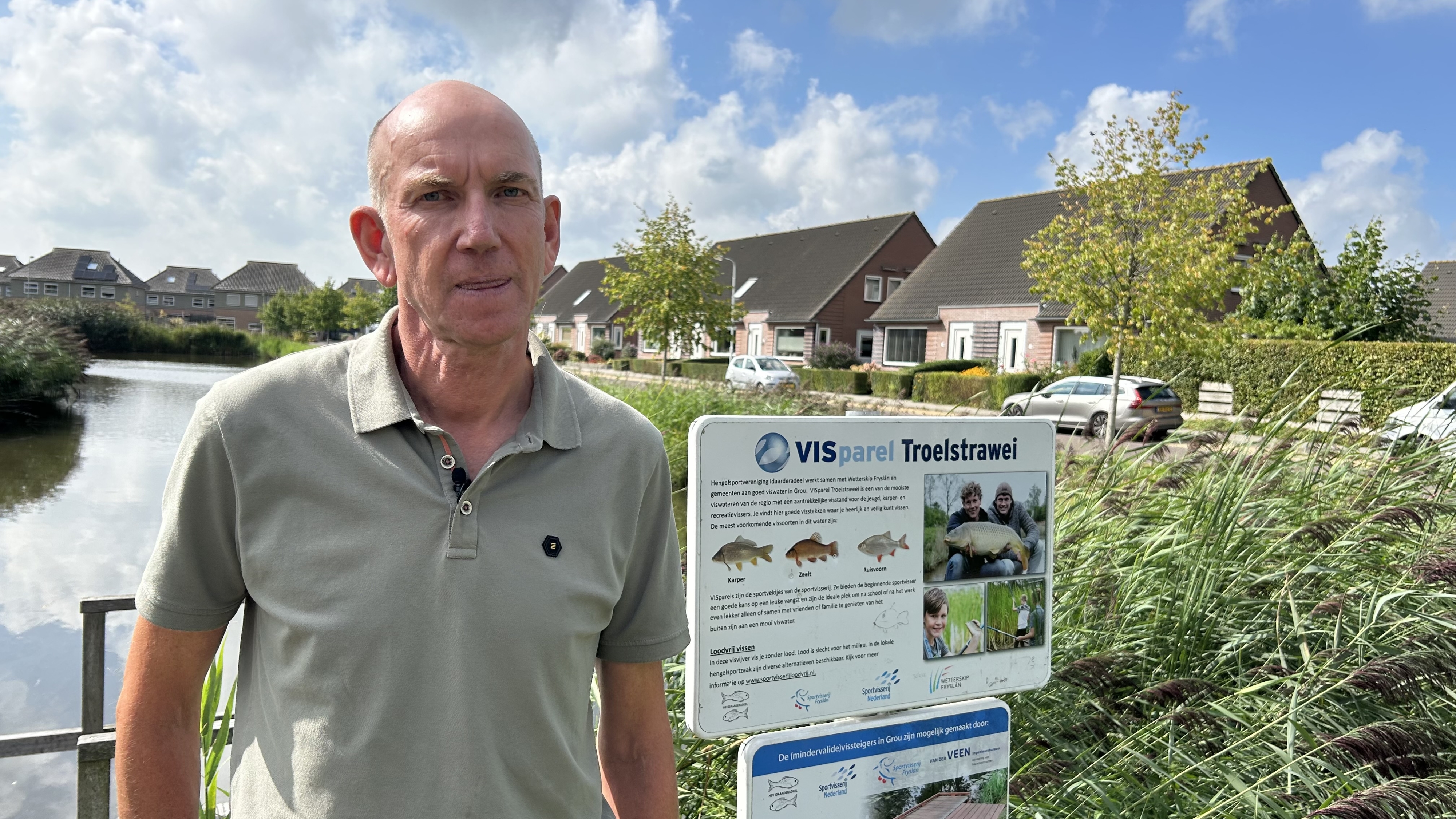 Obe Veldman, foarsitter Sportvisserij Fryslân