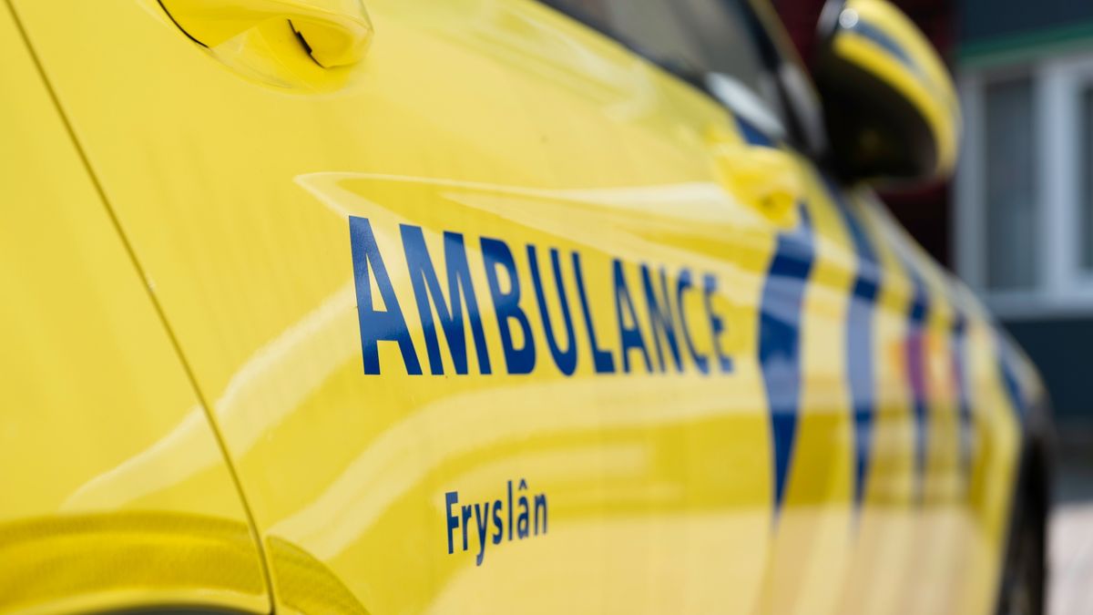 Auto te water bij Oosterzee, bestuurder zit veilig thuis