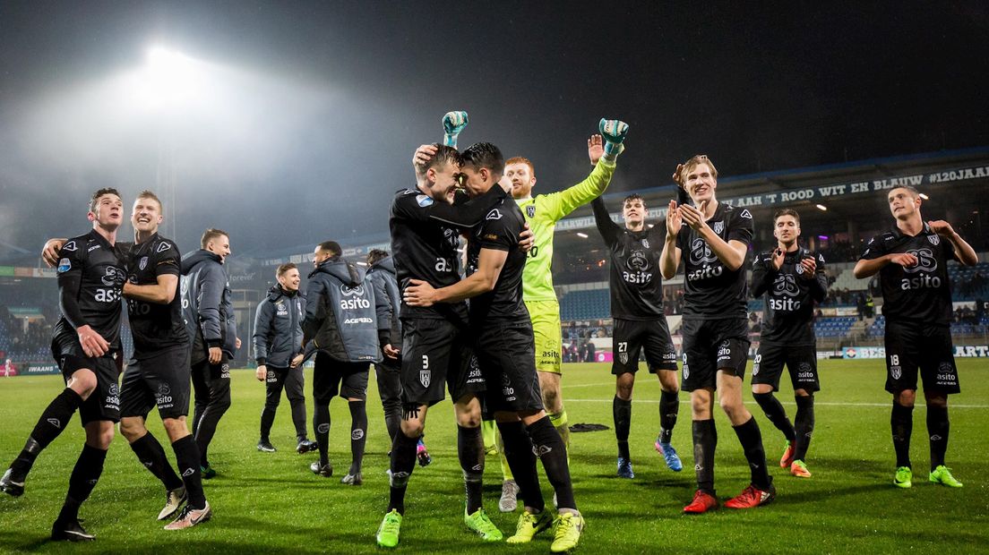 Heracles viert de overwinning