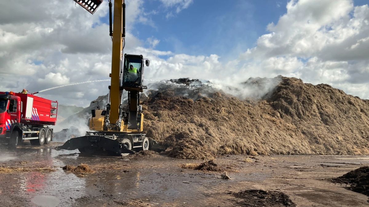 Brand bij afvalverwerker in Brunssum geblust