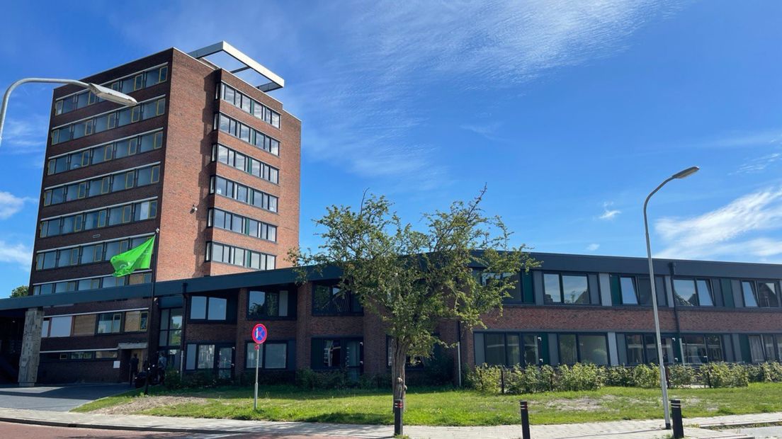 De voormalige zusterflat in Winschoten