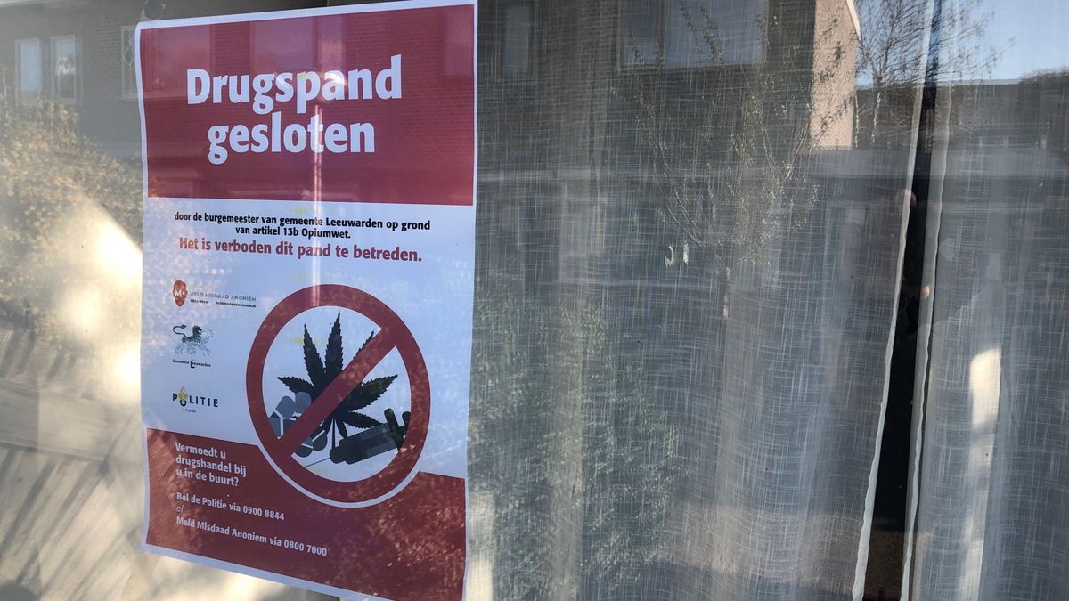 Burgemeester Tytsjerksteradiel sluit drugspand in Jistrum
