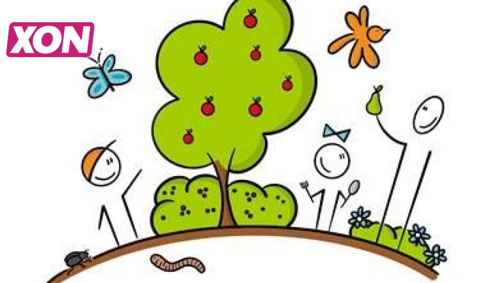 Leerlingen/Kinderen van basisschool De Roedel Harskamp planten hun eigen Voedselbosje