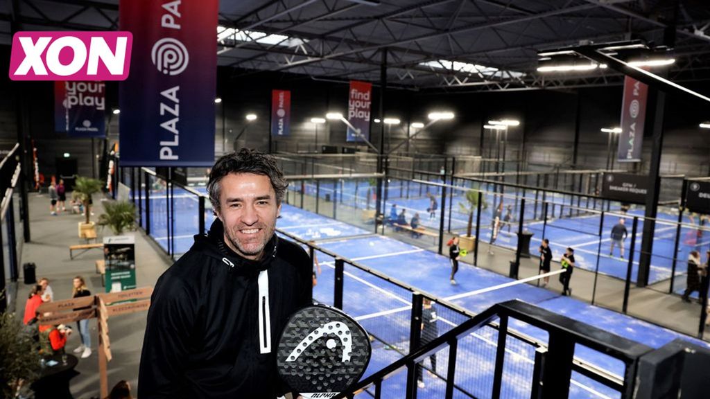 John van Lottum bij padelbanen. Foto: Mante Schneider