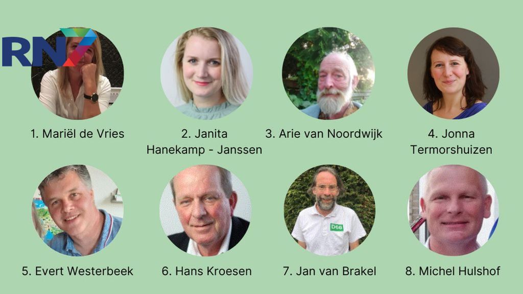 De top 10 kandidatenlijst van D66 Overbetuwe. Foto: D66 Overbetuwe De top 10 kandidatenlijst van D66 Overbetuwe. Foto: D66 Overbetuwe