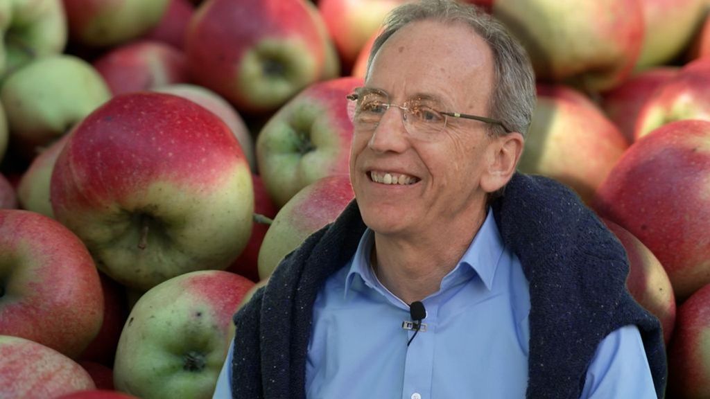 Rien van der Maas weet alles van appels en peren. Foto: Omroep Gelderland