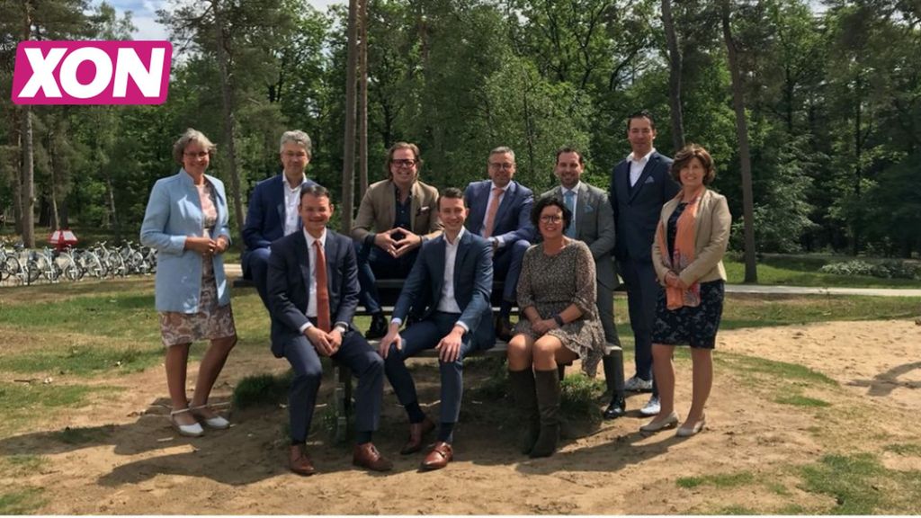 Het nieuwe college van Ede is rond. Foto: Gemeente Ede