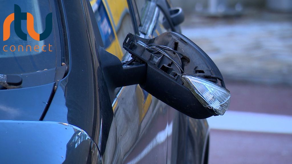 Tientallen voertuigen in Arnhem raakten beschadigd op kerstavond. Foto: RTV Connect Tientallen voertuigen in Arnhem raakten beschadigd op kerstavond. Foto: RTV Connect