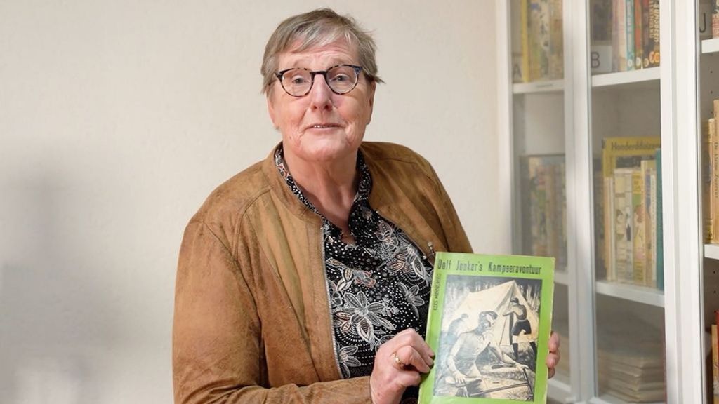 Gerry Halsema van Stichting ‘t Oude Kinderboek. Foto: Omroep Gelderland Gerry Halsema van Stichting ‘t Oude Kinderboek. Foto: Omroep Gelderland