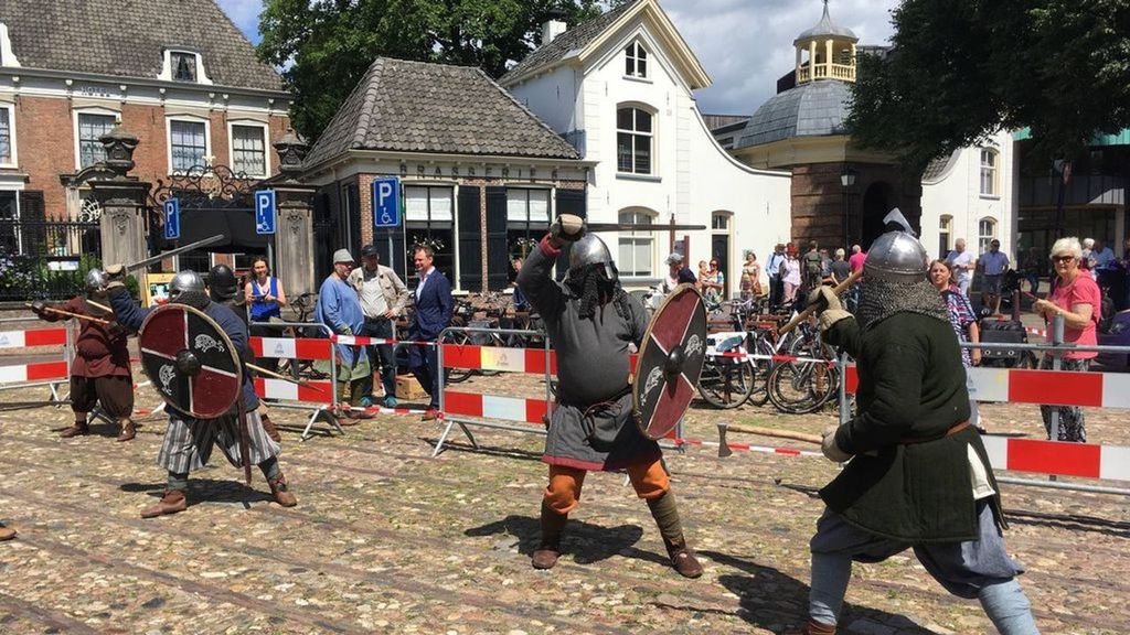 Vikingen hebben in Zutphen flink huisgehouden in het verleden. Foto: Omroep Gelderland