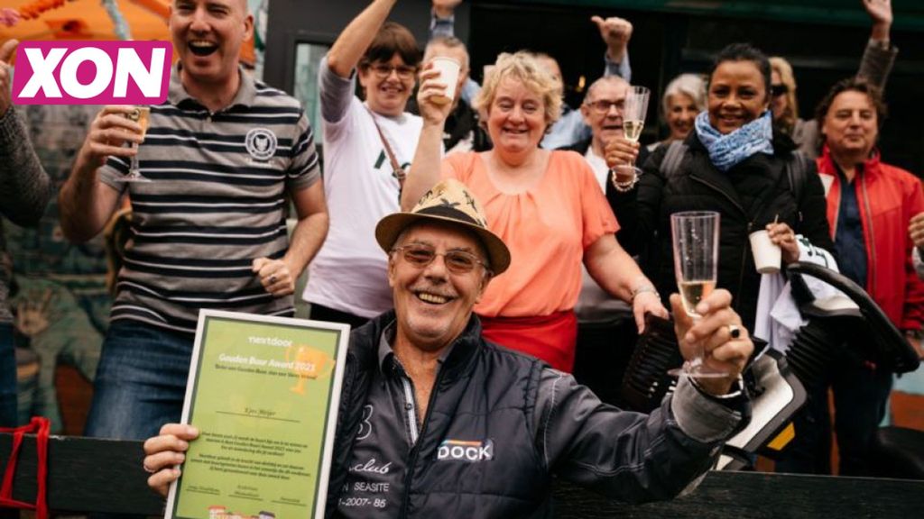 Nextdoor Gouden Buur Award 2021 - Winnaar Kees. Foto: Madeleine Bolle Photography