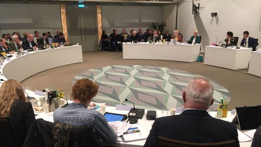 De raadzaal in 2019. Foto: Omroep Gelderland