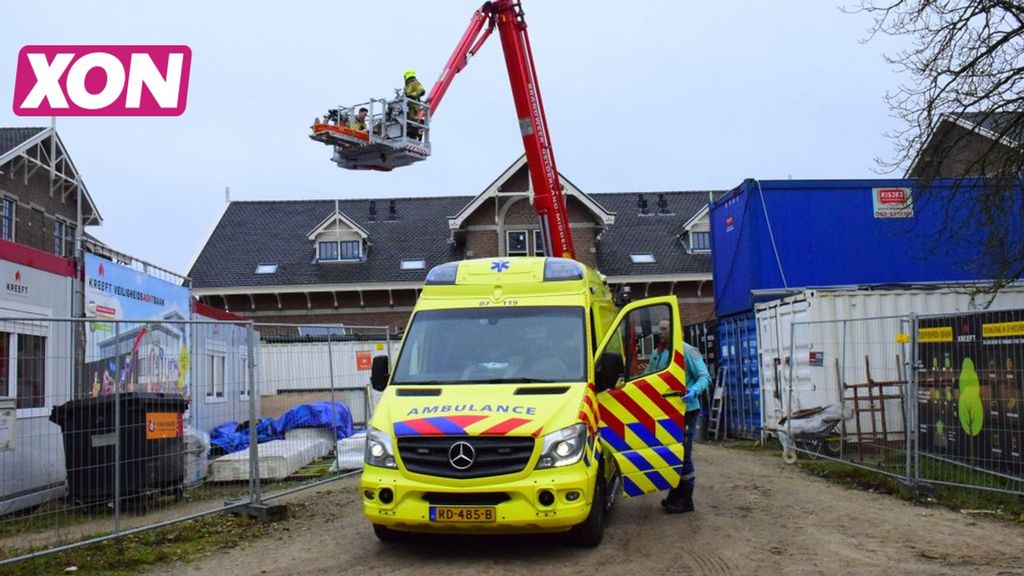 Bouwvakker gewond bij bedrijfsongeval in Ede. Foto: AS Media