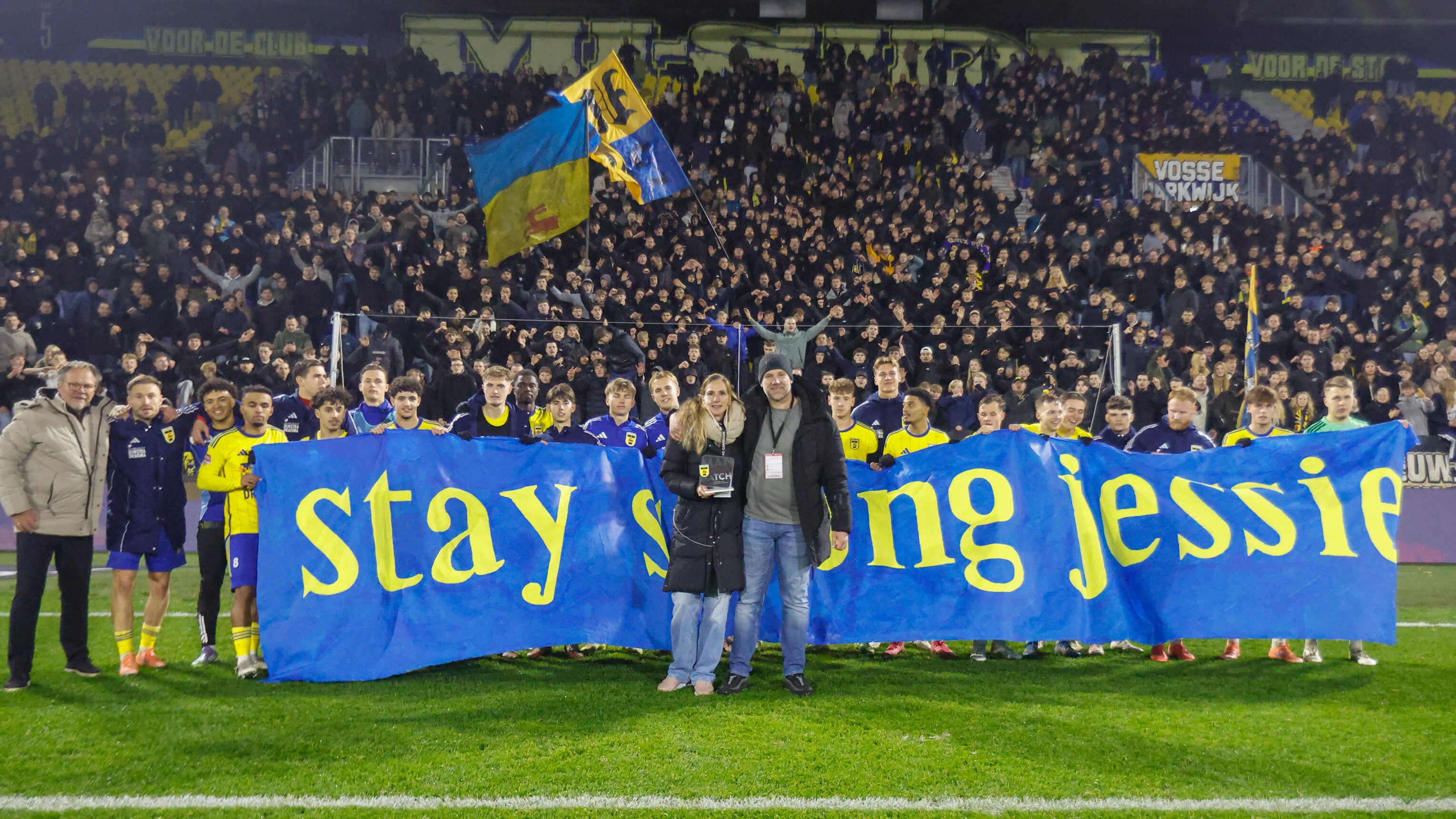 Ek by Cambuur waard oandacht jûn oan de crowdfunding fan Jessie