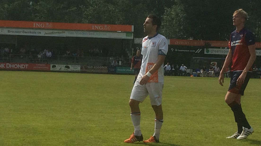 Daniël Kops was twee keer trefzeker namens FC Breukelen