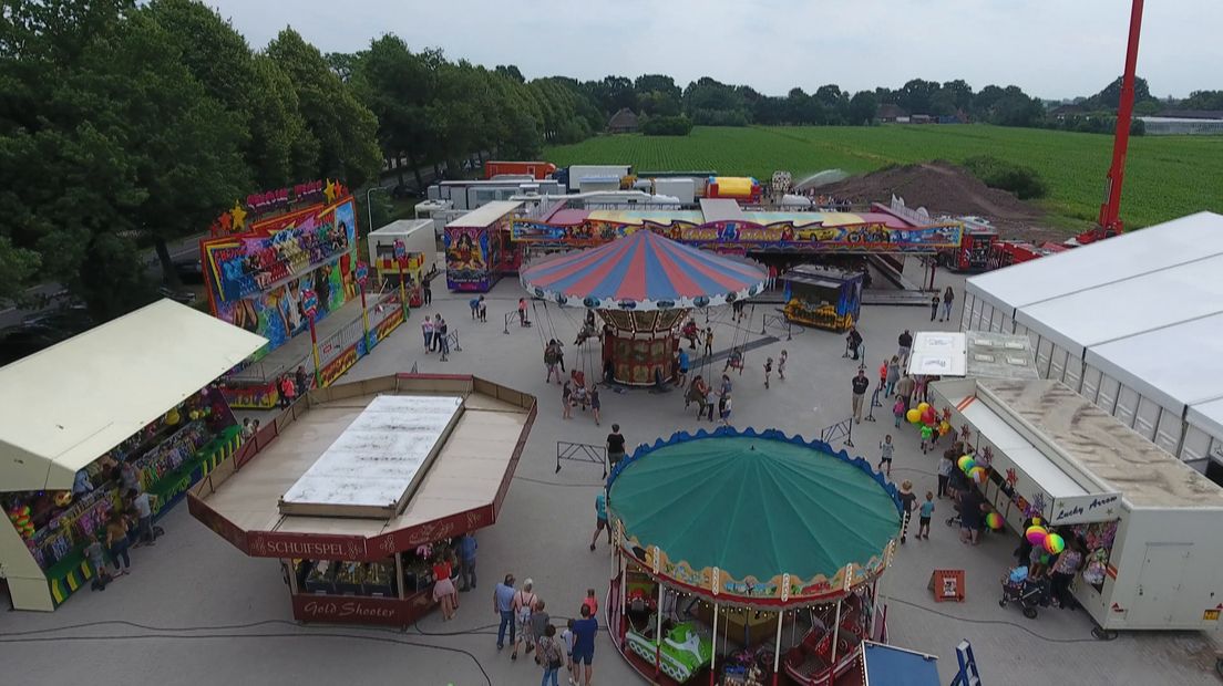 De feestweek is het eerste evenement op het nieuwe terrein. (Rechten: Menno Jurjens)