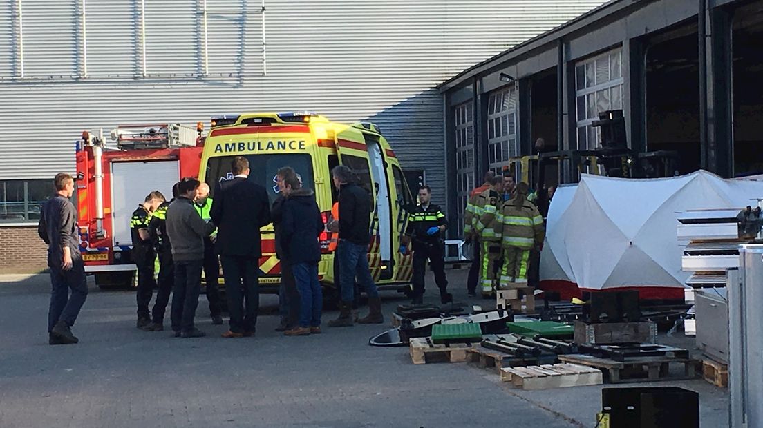 Dodelijk bedrijfsongeluk in Kampen