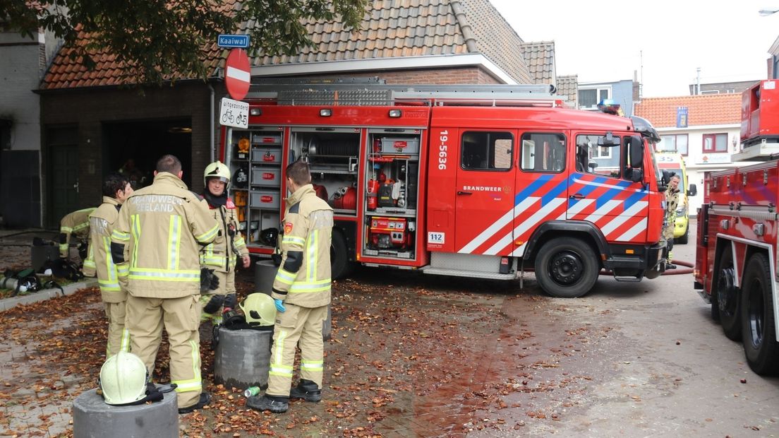 Schade door brand in Axelse kunstgalerie