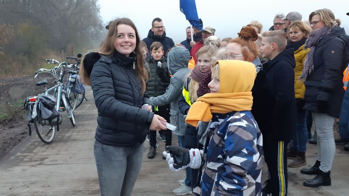 Fiets- en wandelpad Reitlânsfeart tussen Ryptsjerk en Hurdegaryp geopend