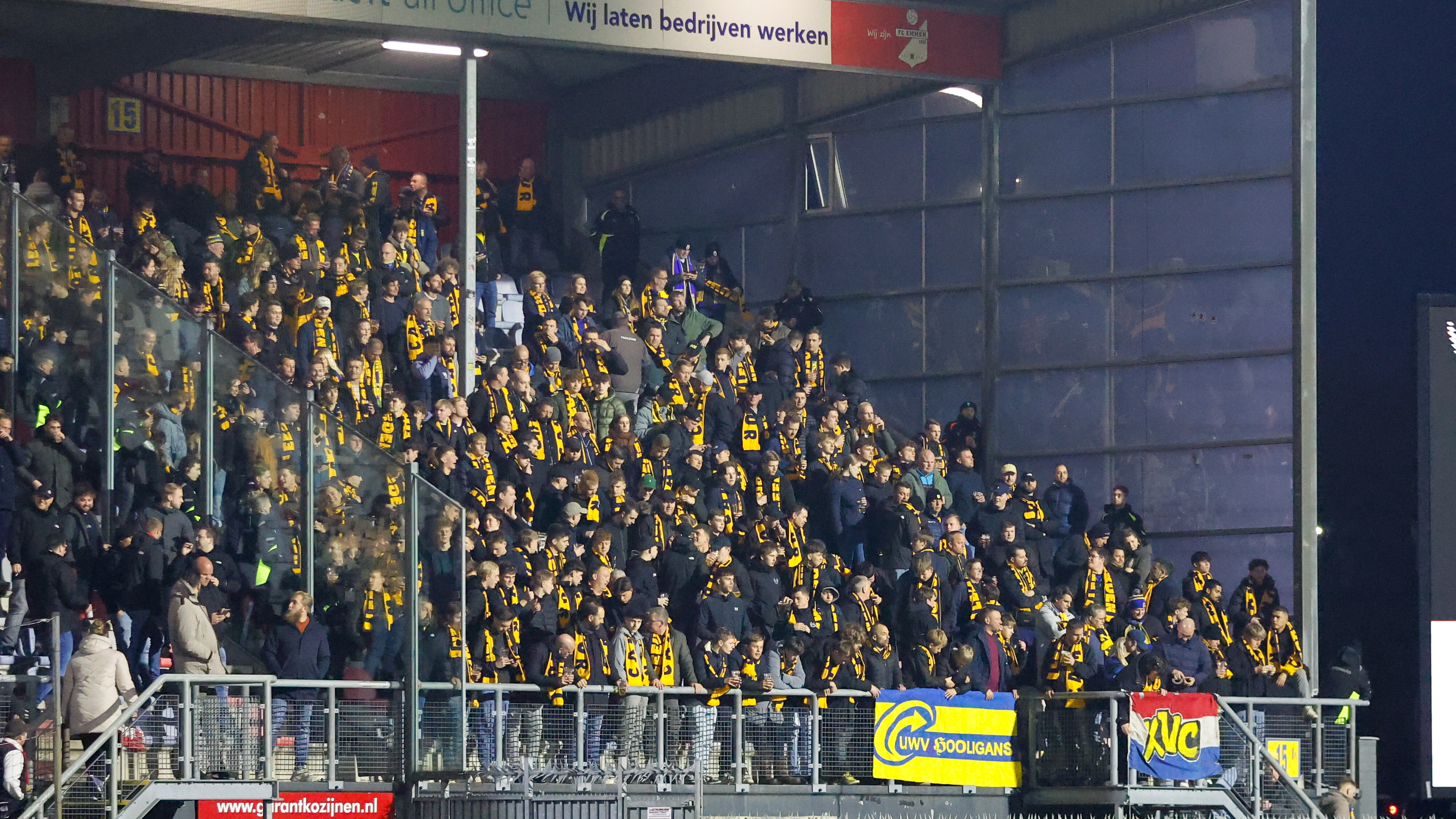 Het uitvak zit stampvol op De Oude Meerdijk