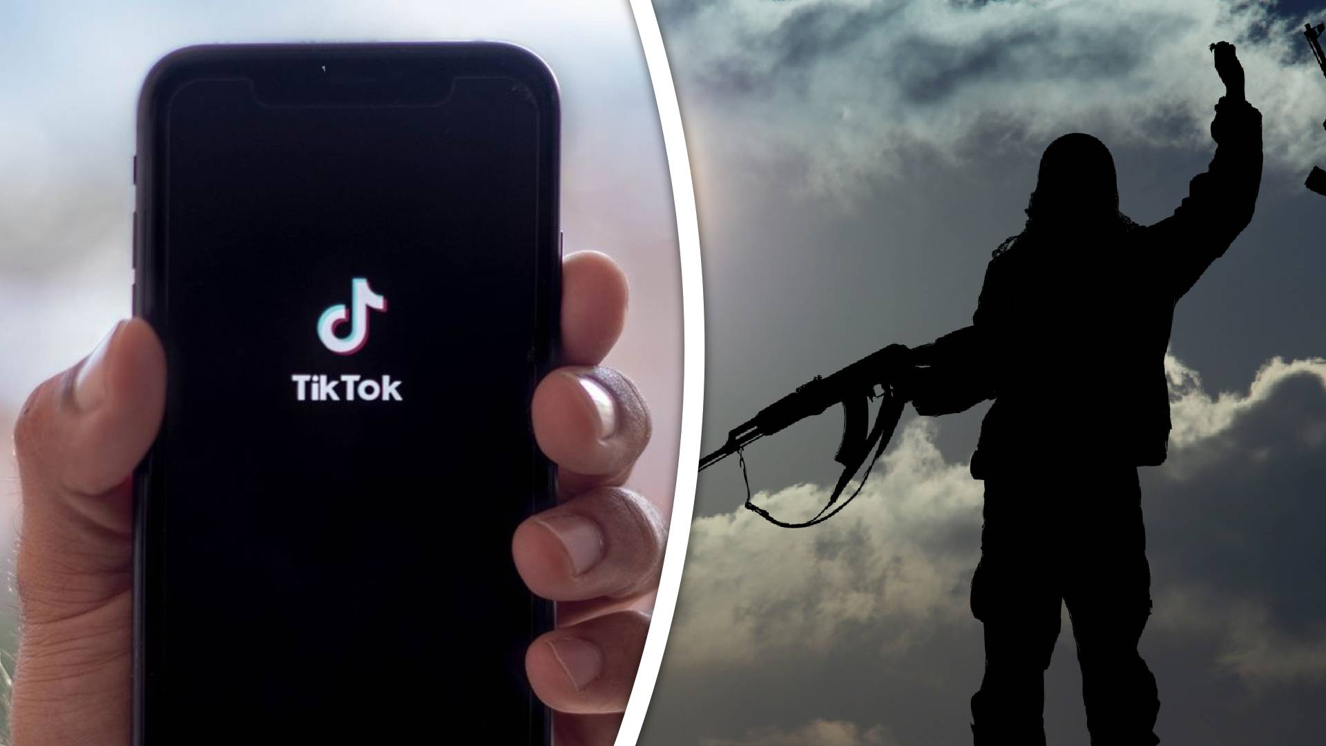 Op TikTok worden video's verspreid met terroristisch oogmerk.