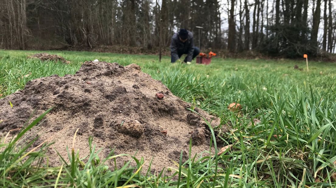 De molshopen zijn er nog, maar de klemmen zijn verdwenen