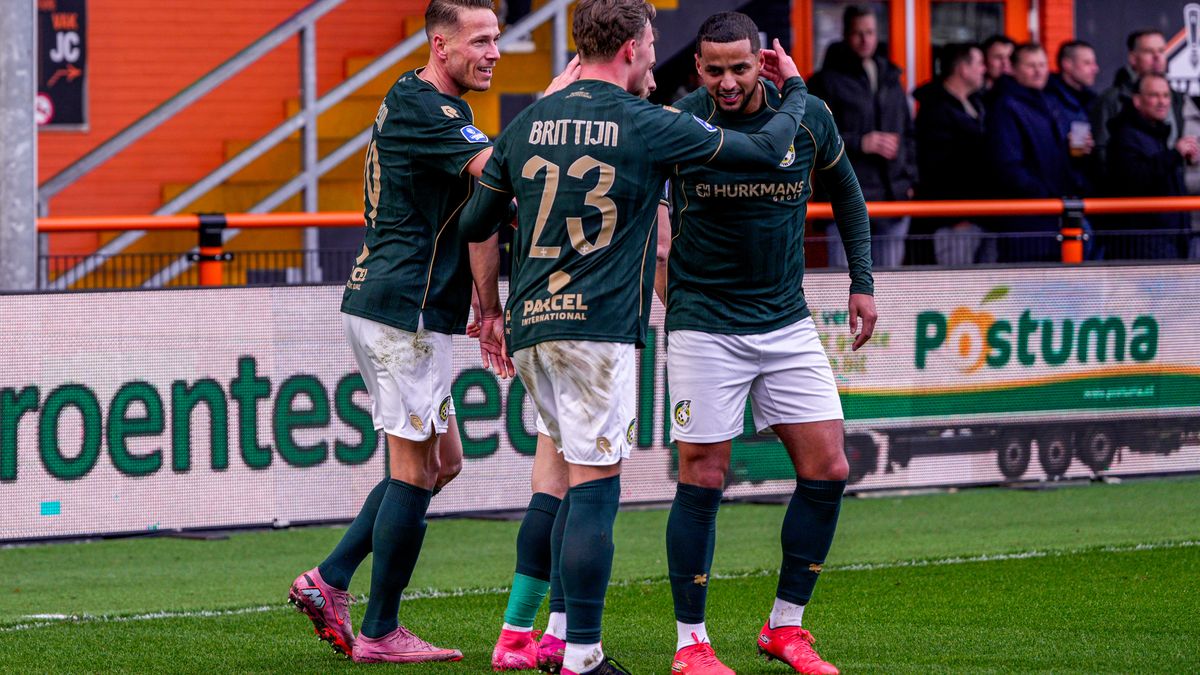 Na zwaarbevochten overwinning is Fortuna Sittard statistisch veilig in de eredivisie