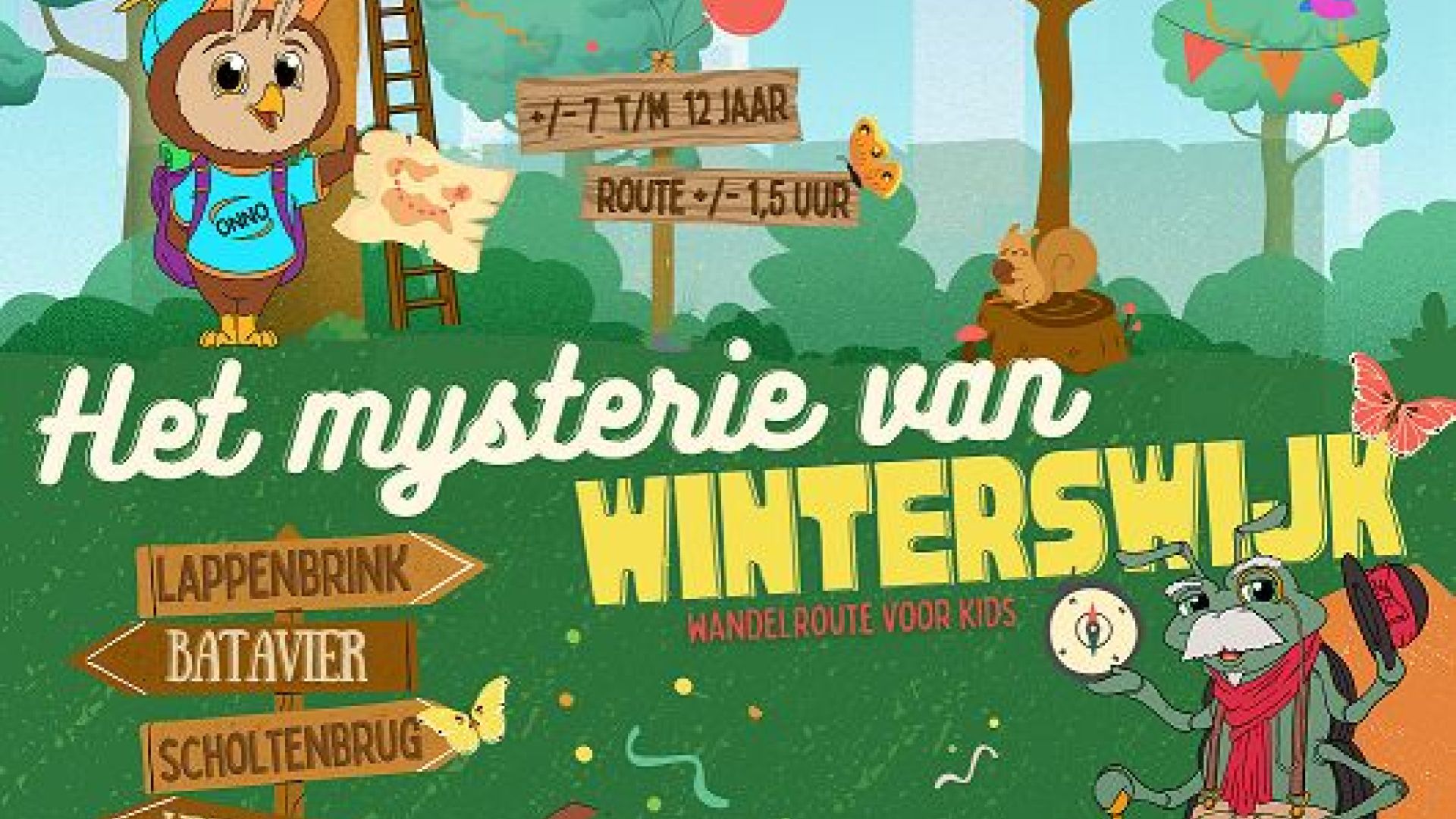 Nieuwe interactieve wandelroute voor kinderen in Winterswijk