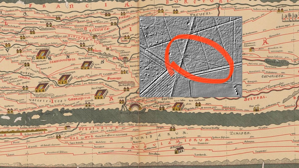 Verdwenen Romeinse weg bij Swalmen ontdekt