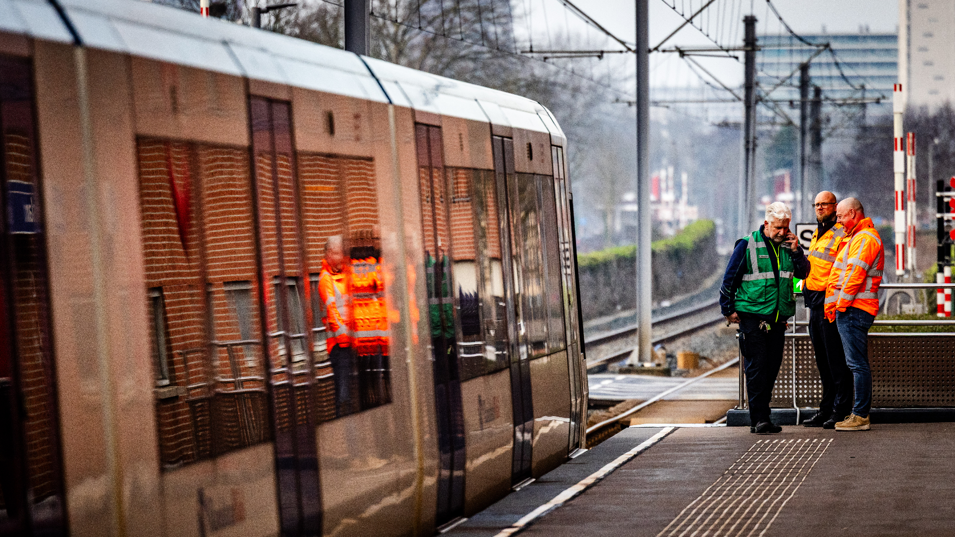 Het slachtoffer is aangereden door een metro.