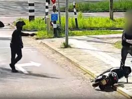 Nieuwe beelden straatroof Daltonlaan opgedoken: scooterrijders bedreigen voetgangers met vuurwapen